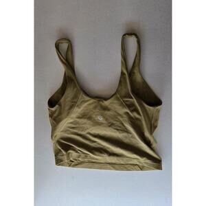 Lululemon Align tank top bronze green 6